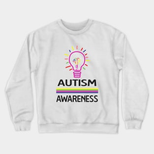 Autism Awareness Design Crewneck Sweatshirt